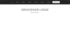 Desktop Screenshot of grosvenorlodge.co.uk